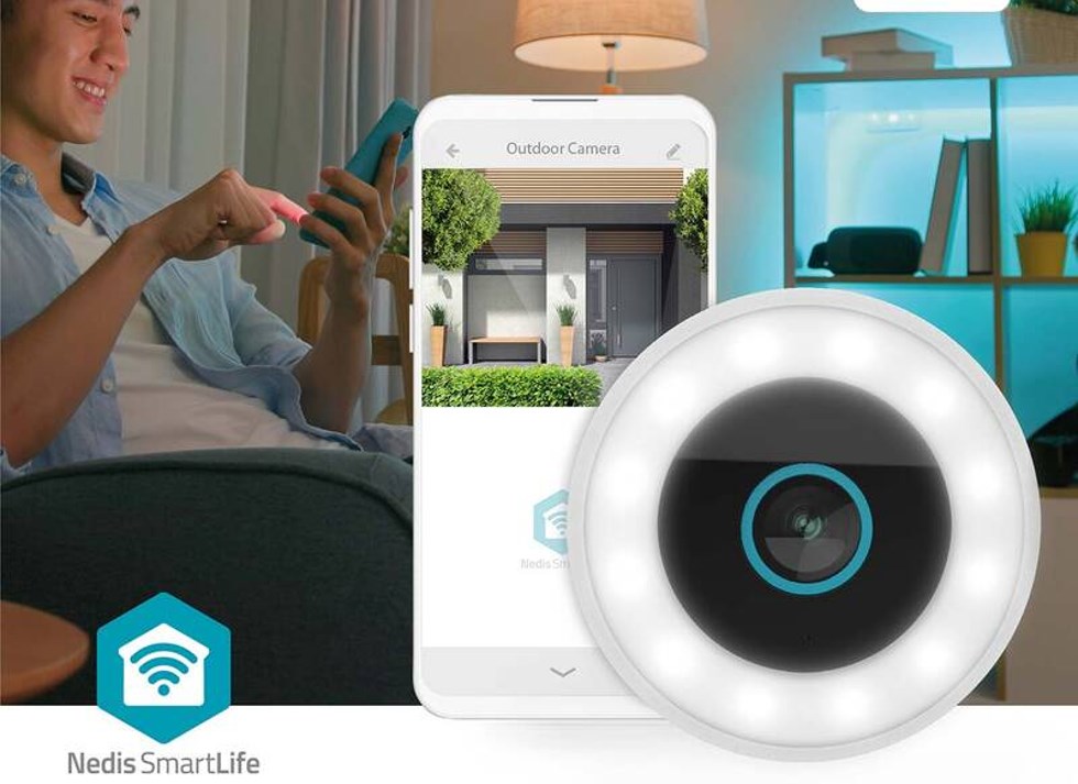 Nedis Wi-Fi Venkovní kamera WIFICO15CWT 3MP HD